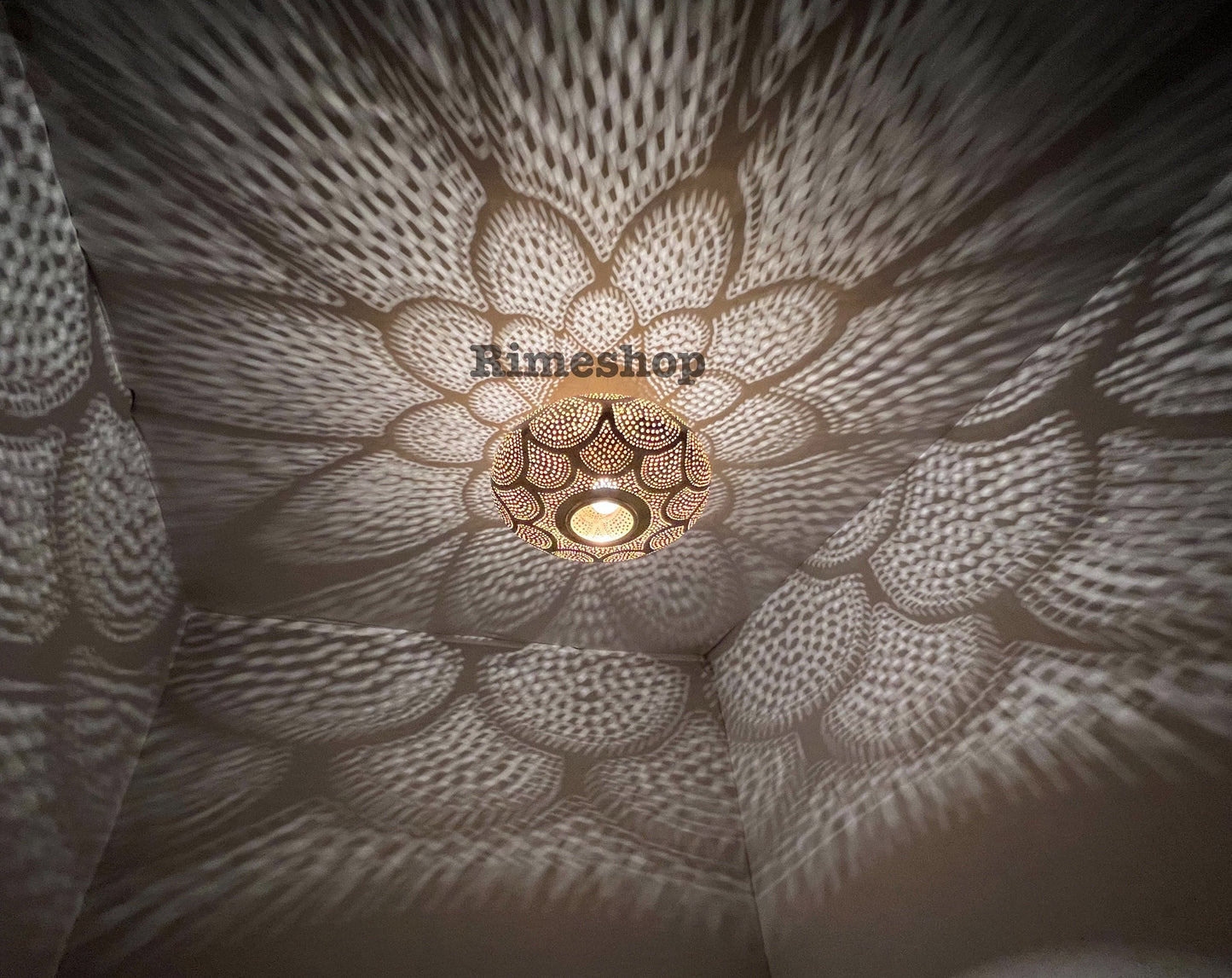 Moroccan Brass Pendant Light: New Home Decor Lighting