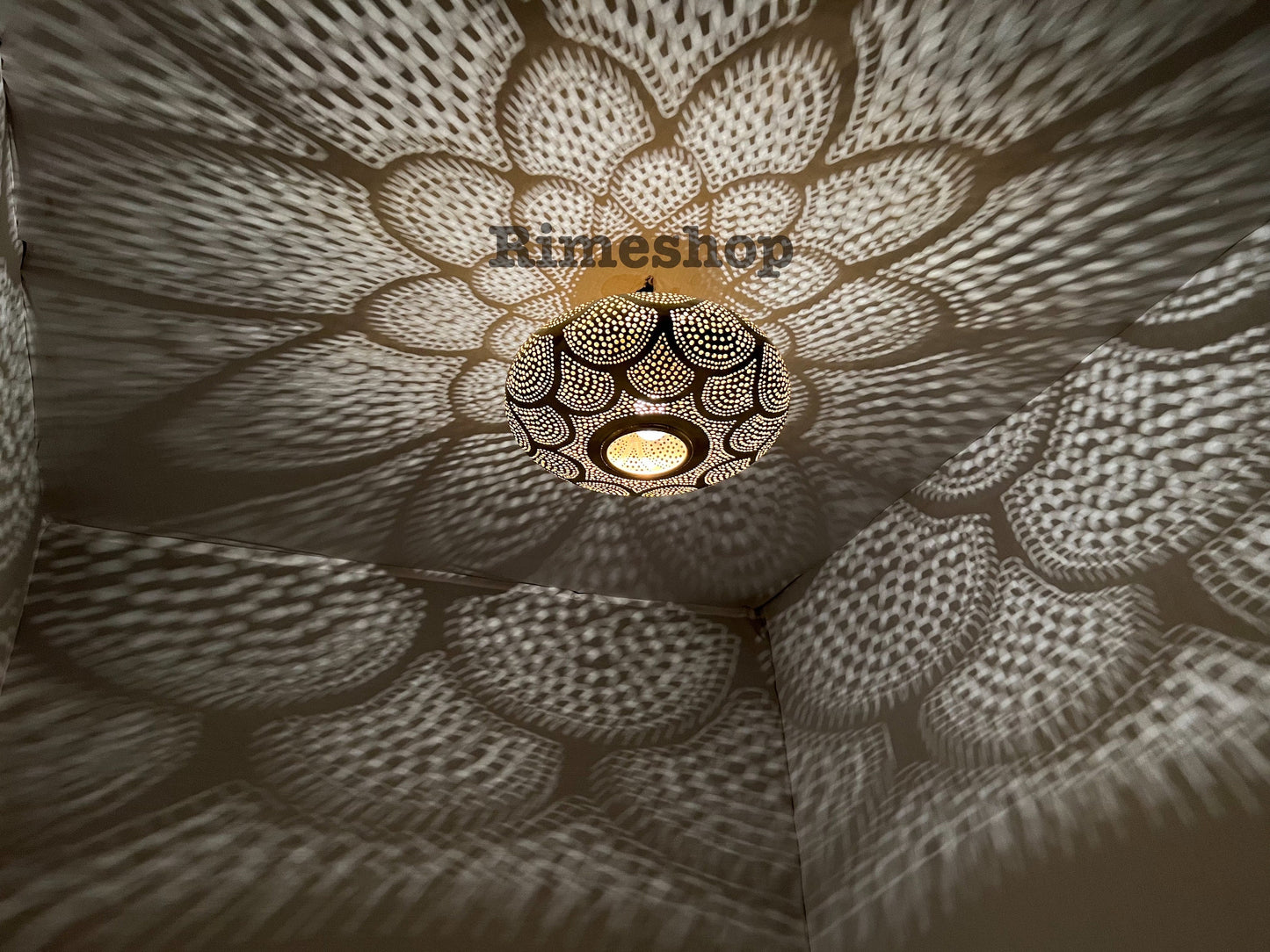 Moroccan Brass Pendant Light: New Home Decor Lighting